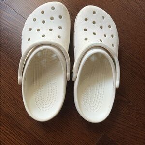 White Crocs
